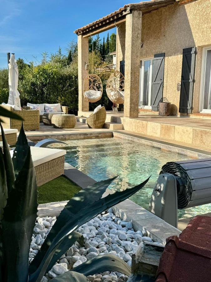 Casa Amor & Spa, Appartement Suite Jacuzzi & Piscine Chauffee Montfort-sur-Argens Buitenkant foto